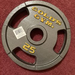 Authentic Gold’s Gym Weight Plates