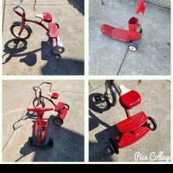 Radio Flyer Tricycle and 1st Scooter 