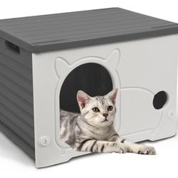 Cat House Cute Waterproof For Sale $24.00 50%+ OFF Retail $49.99 NEW IN BOX