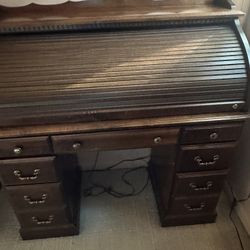 Vintage Rolltop Desk