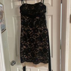 Hot Dress Lace Black