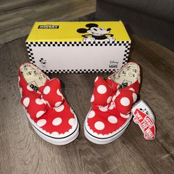 Mini Mouse Bow tie Vans