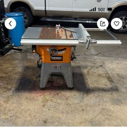 Cast Iron Rigid Table Saw