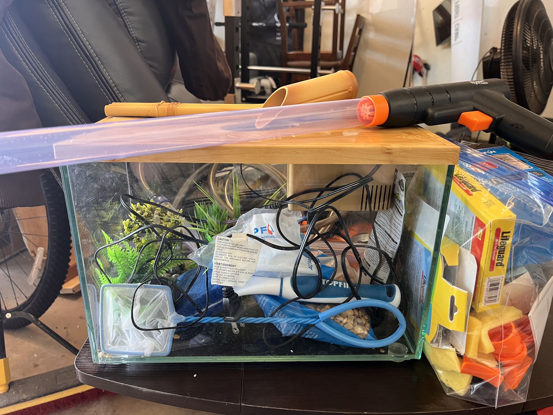 Fish Tank and Accessories 