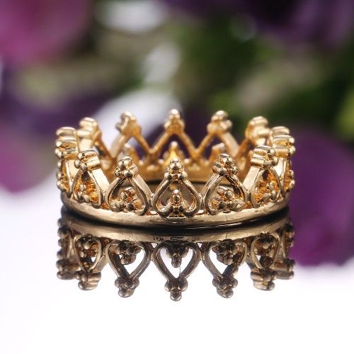 "Heart Wreath Basic Simple Colorful Heart Rings for Women, PD532