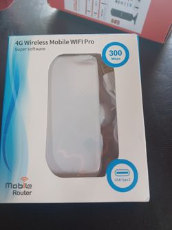 4G wireless mobile router