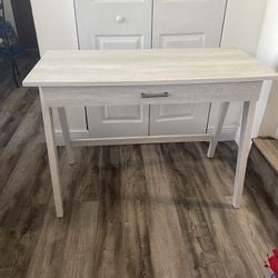 Writing Desk With Drawer 42”W X 20”D X 30”H In Good Condition $40 Firm On Price