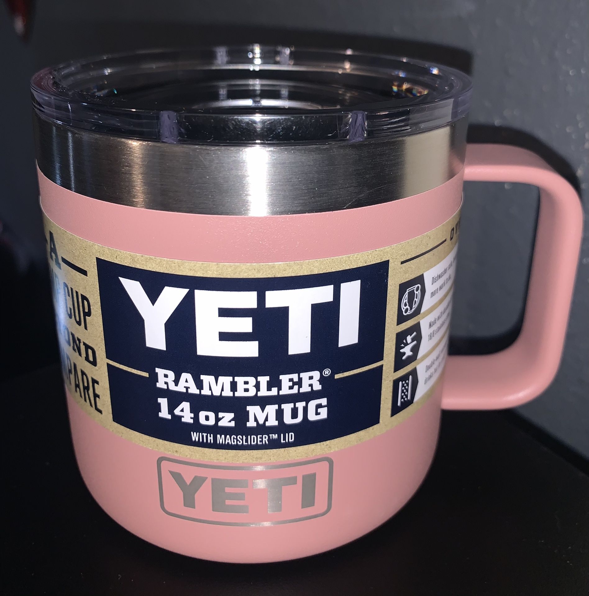 YETI Sandstone Pink 14oz Mug