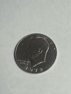 1972 Eisenhower Dollar Coin