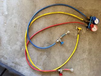 AC Manifold Gauge Set with Hoses