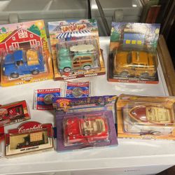 Vintage Chevron Collectible Cars And Miscellaneous Toys All For Sale. Make Your Best Offer.