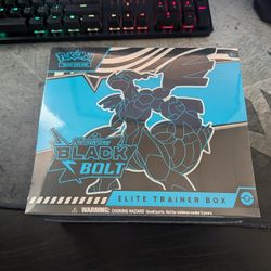Pokemon Cards - Black Bolt elite Trainer Box