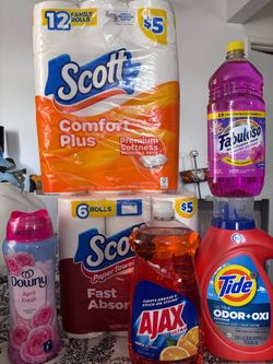 Household Cleaning & Paper Products Bundle