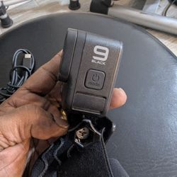 Go Pro 9 black with Head Strap 