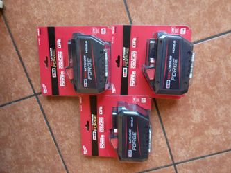 Milwaukee  batteries
