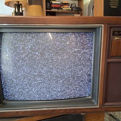 Solid Wood Zenith Television