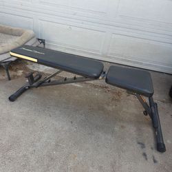 Fitness reality adjustable weight bench