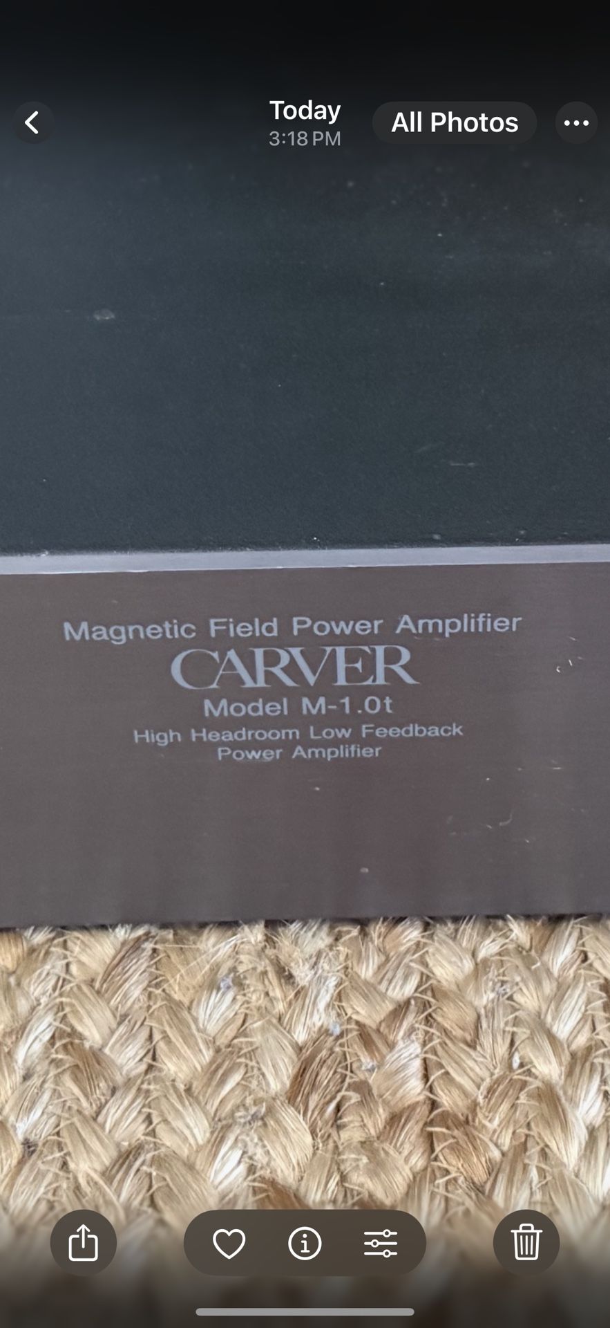 Caver m1.0t Power Amplifier