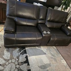 Loveseat Recliner Electric 