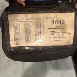 Titan 1042 Ice Snow Tire Cable Chains