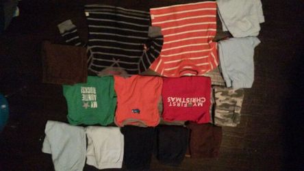 Lots 6 mon boys clothes