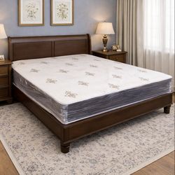 🔥 Brand New King Size Mattress – 10” Thick | ONLY $290 🔥Factory Sealed • Mattress Only • Same-Day Delivery Available