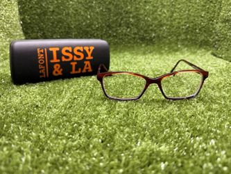 Lafont Issy & La Hitparade 5022 Tortoise Purple Eyeglass Frames 53-15-137 France