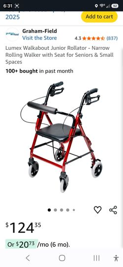 Brand new, still in box, walker