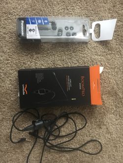 Headphones And Microphone.