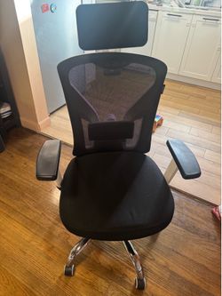 HBADA premium adjustable ergonomic office chair w wheels