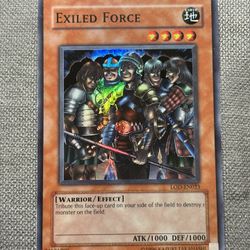 !! RARE!! Exiled Force Yugio Card 