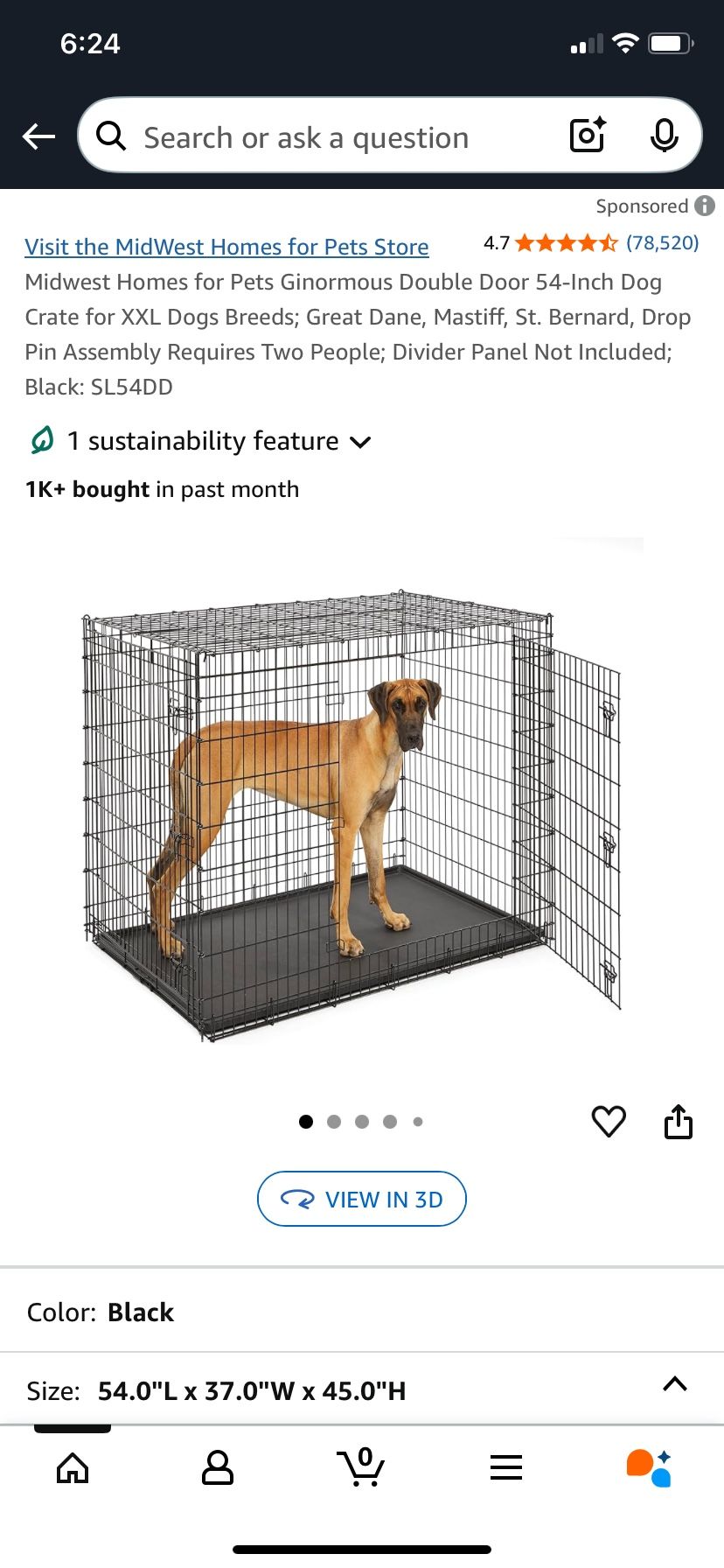 XL Dog Kennel