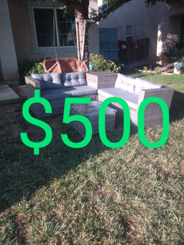 Box Storage Patio Set Patio Furniture Set Outdoor Furniture Outdoor Patio Furniture Brand New Patio Chairs