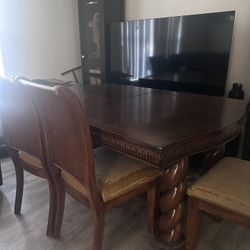 Wooden Kitchen Table