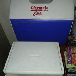 Playmate  Cooler + Coleman Cooler