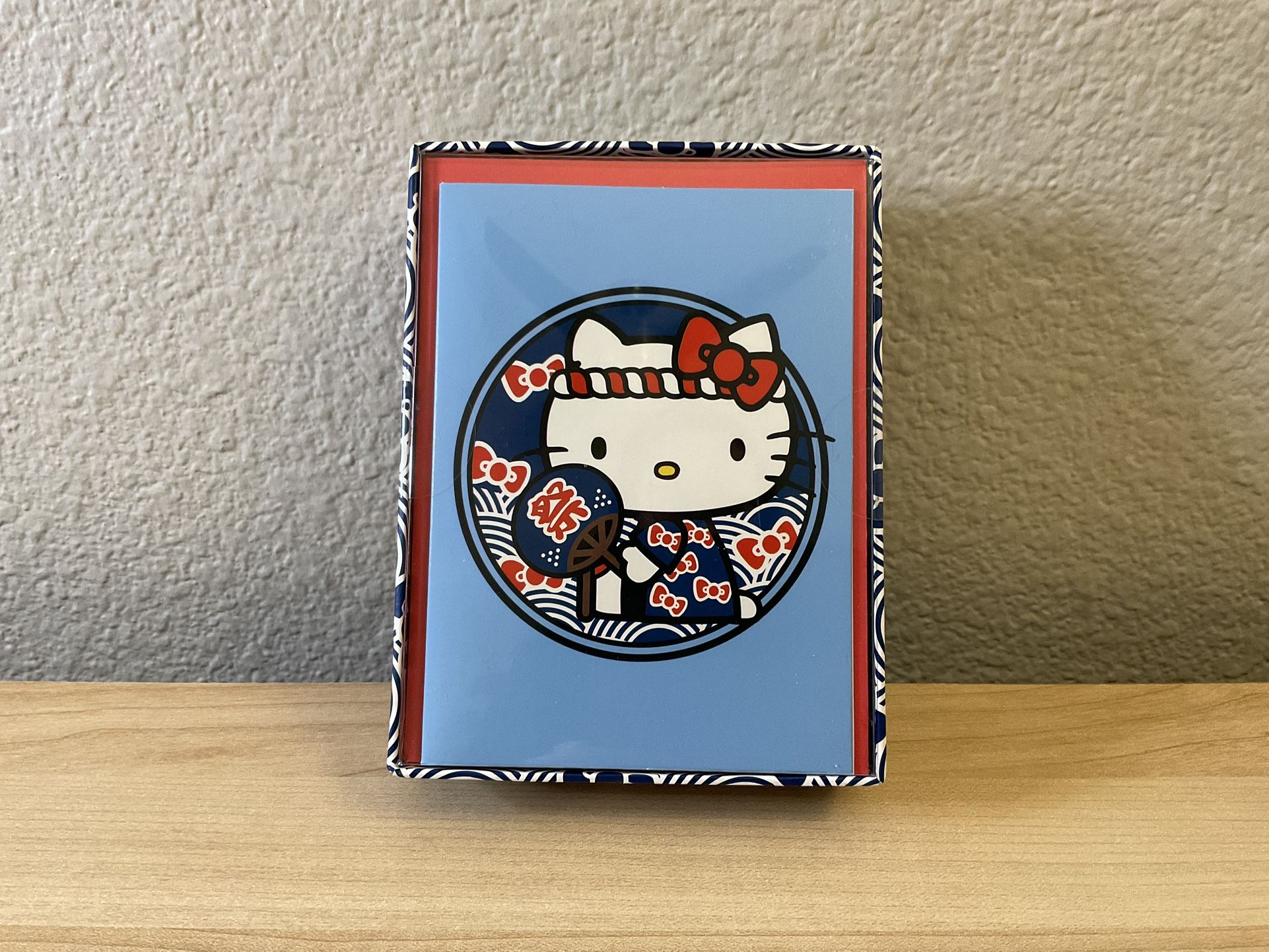 NEW Hello Kitty 12 Blank Notecards With 12 Lined Envelopes