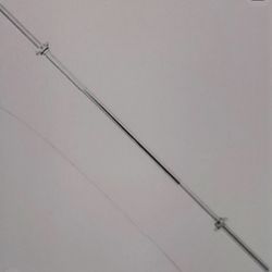 60 In Barbell Bar, with Rings Collars