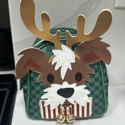 Bath and Body Works Christmas Reindeer Dog Mini Back Pack