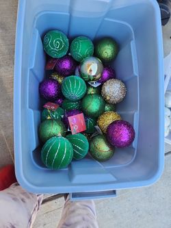 Big Foam Ornaments Each .25 Cents