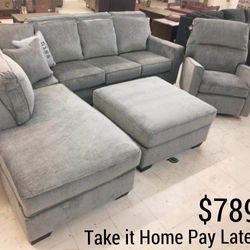 Add Style to Your Style: Altari alloy sectional. Big Discount!