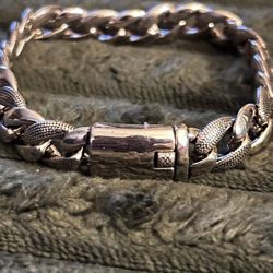 8” Men’s Bracelet Stainless Steel 