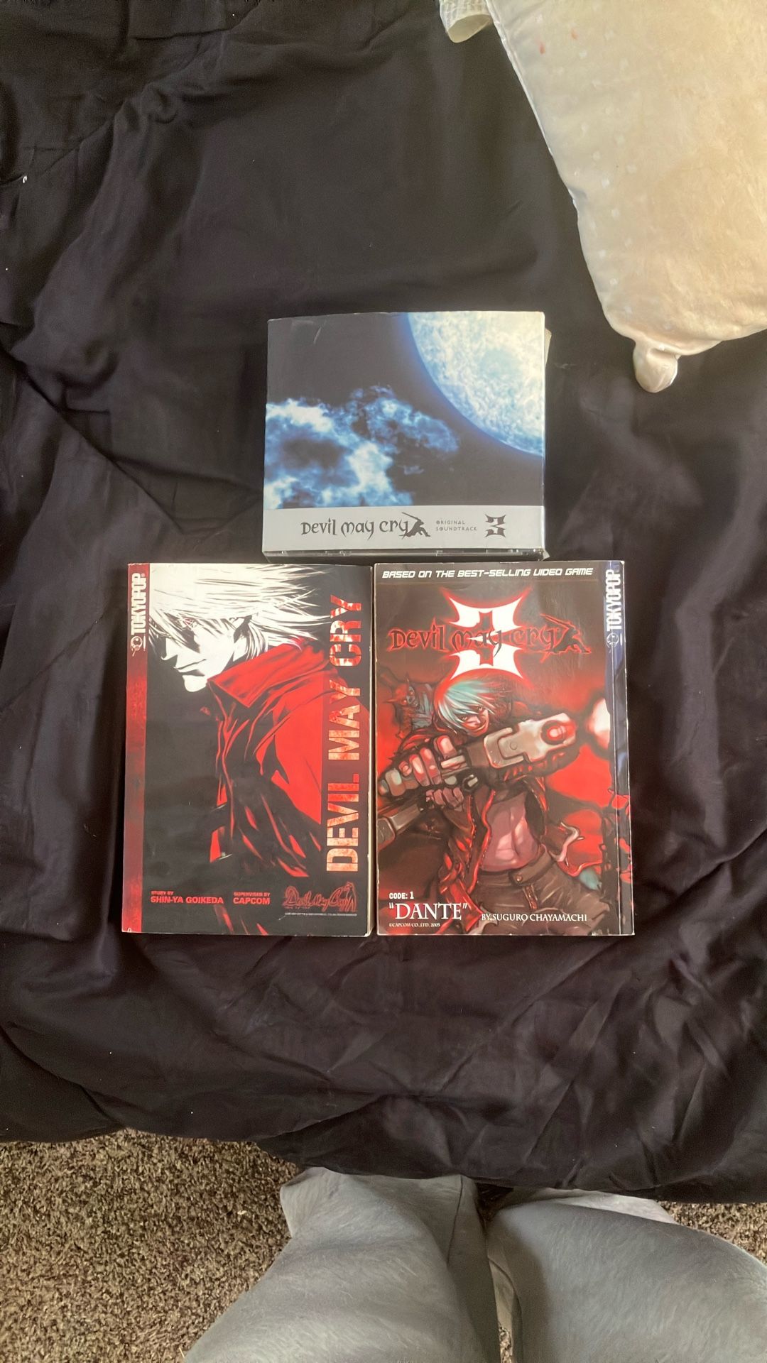 Devil May Cry 3 Original soundtrack and manga