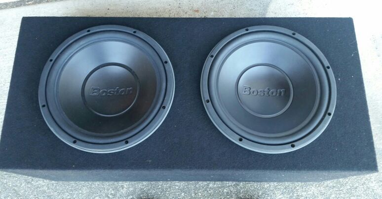 **Rare** New Never Used *Boston Acoustics Pro 12.5lf subwoofers