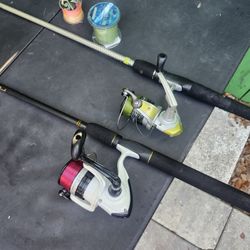 Fishing Rods For Sale  65 Each Or 130 For Both 