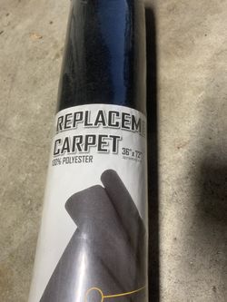 Black Roll Of Carpet Replacement 36x72