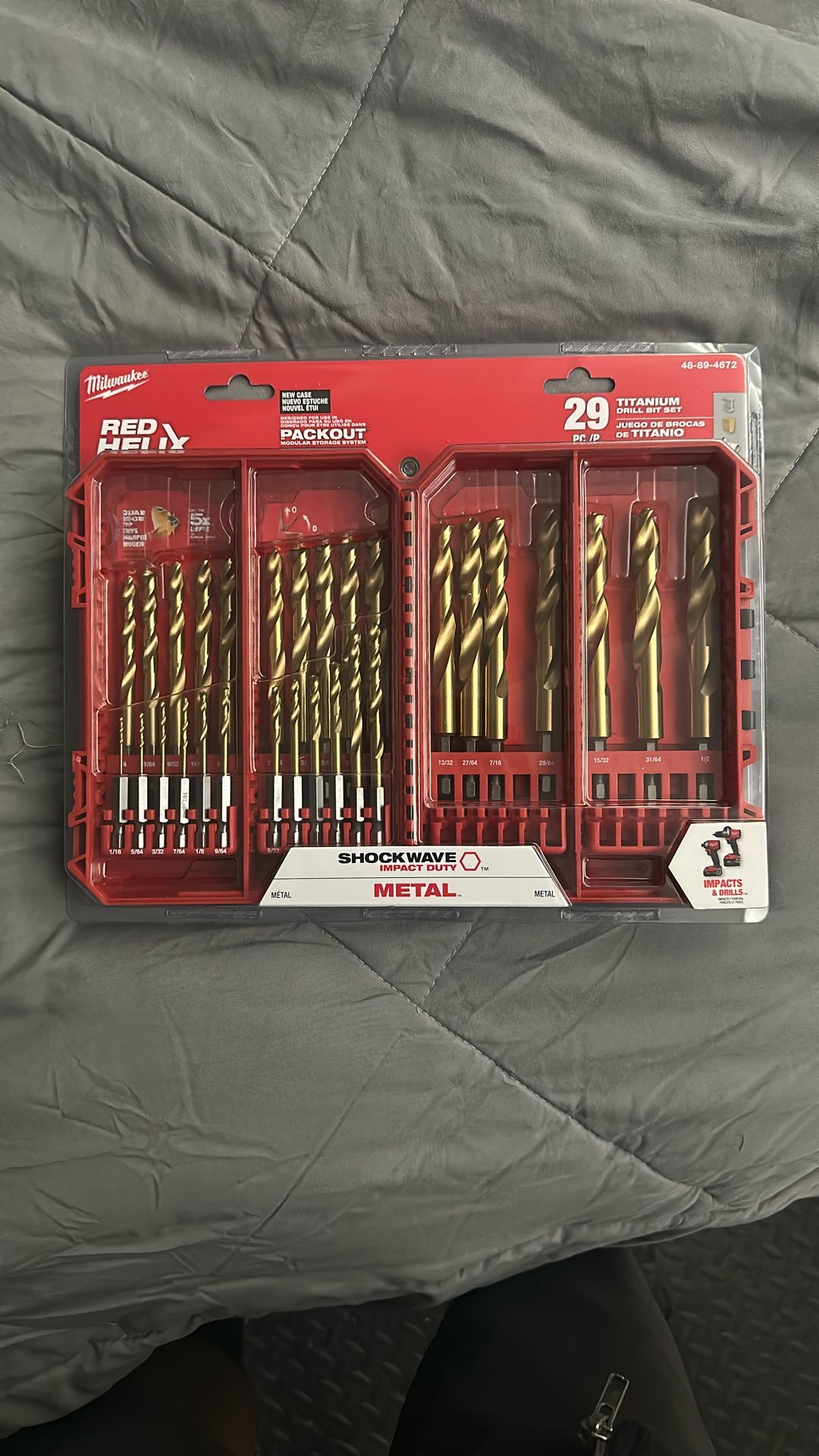 Milwaukee 29 Pc Titanium Drill Bit Set