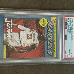 LeBron James Psa 8 Marvels 