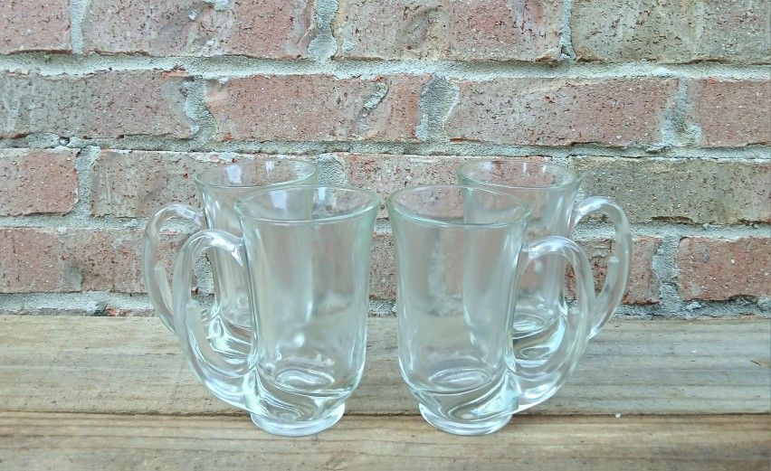 Vintage Tiara Hunter Horn Mugs