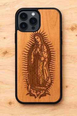 Virgin Mary, Lady Mary 
 design wood phone case for iPhone and Samsung galaxy