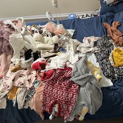 baby girl clothes 6-9mo and 9-12mo